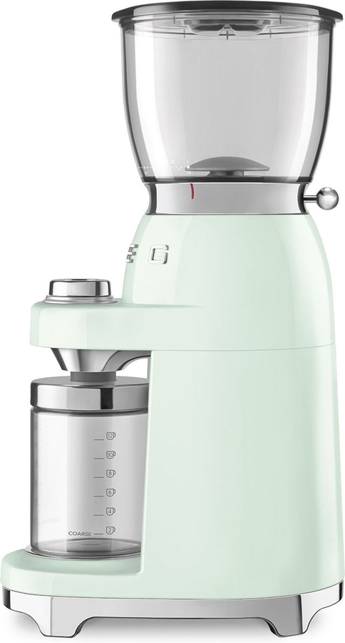 SMEG CGF11PGEU Koffiemolen 50's Style - Pastel Groen 2