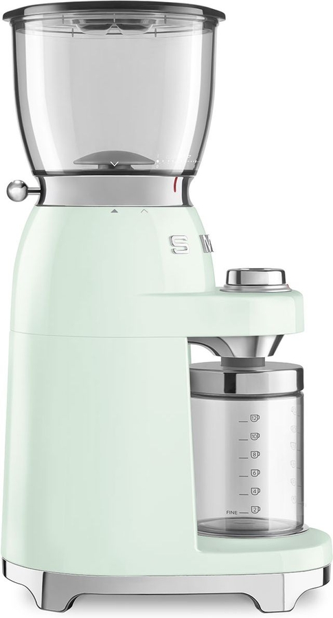 SMEG CGF11PGEU Koffiemolen 50's Style - Pastel Groen 3