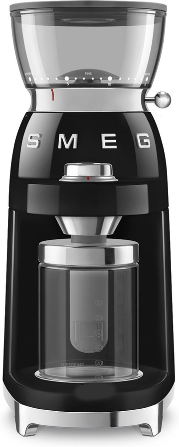SMEG CGF03BLEU 50's Style Koffiemolen - Zwart  1