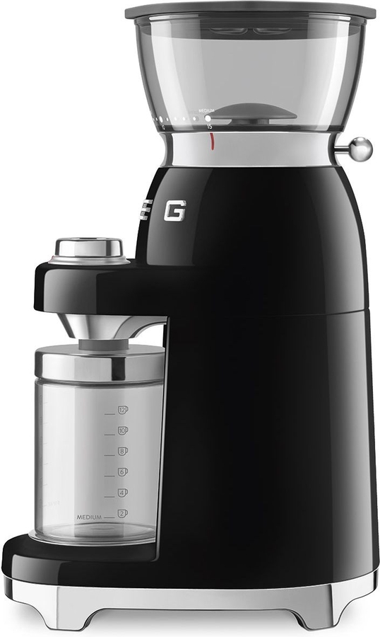 SMEG CGF03BLEU 50's Style Koffiemolen - Zwart  2