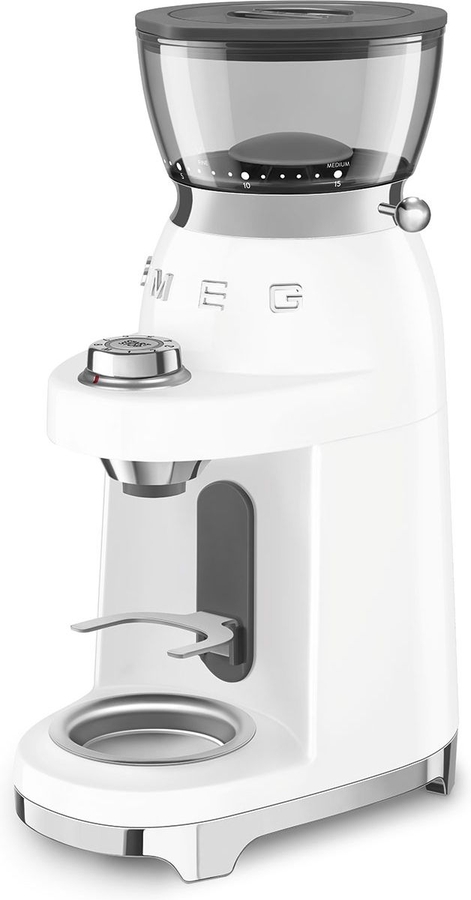 SMEG CGF03WHEU 50's Style Koffiemolen - Wit 5