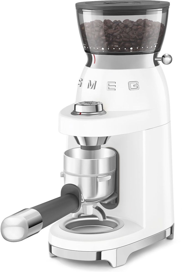 SMEG CGF03WHEU 50's Style Koffiemolen - Wit 6