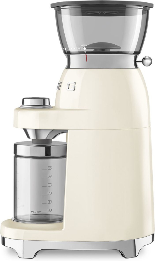 SMEG CGF03CREU 50's Style Koffiemolen - Creme 2