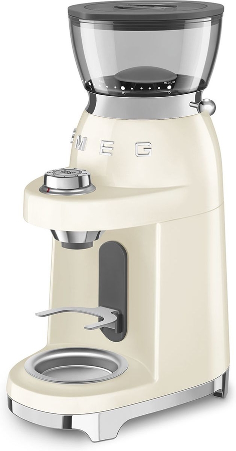 SMEG CGF03CREU 50's Style Koffiemolen - Creme 5