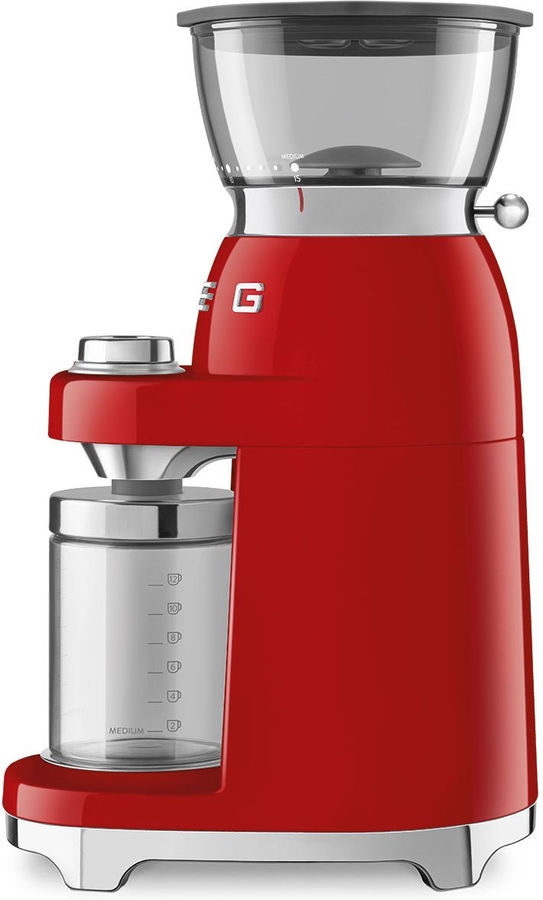 SMEG CGF03RDEU 50's Style Koffiemolen - Rood  2
