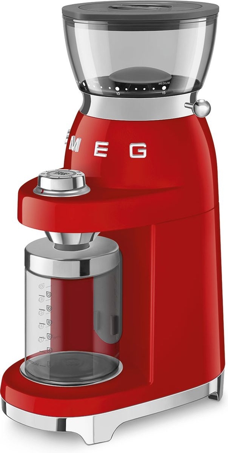 SMEG CGF03RDEU 50's Style Koffiemolen - Rood  4