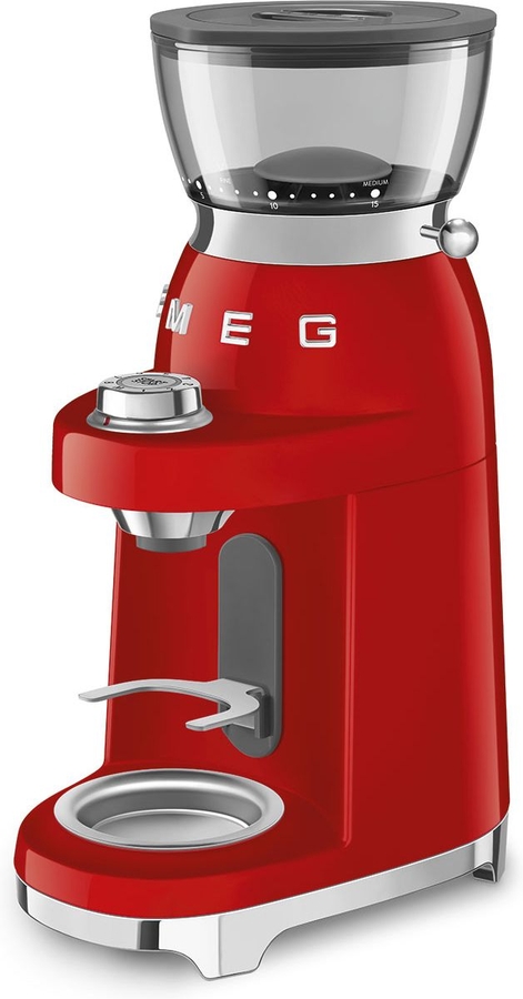 SMEG CGF03RDEU 50's Style Koffiemolen - Rood  5