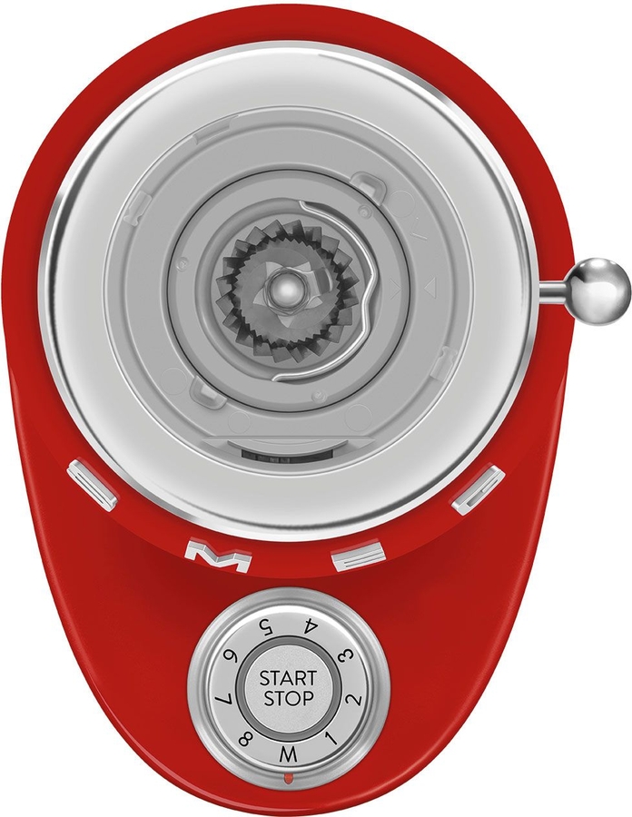SMEG CGF03RDEU 50's Style Koffiemolen - Rood  8