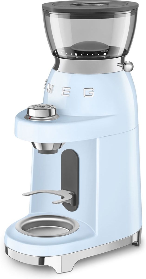 SMEG CGF03PBEU 50's Style Koffiemolen - Pastelblauw 5