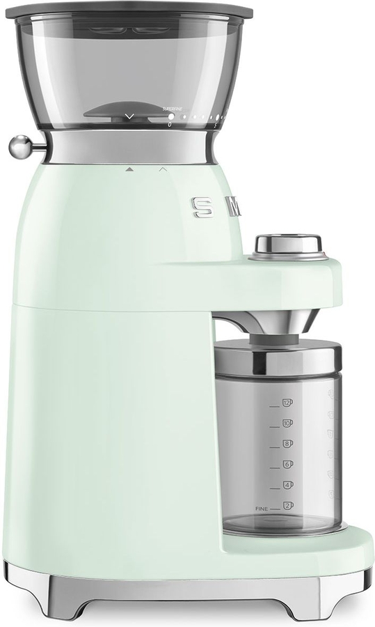 SMEG CGF03PGEU 50's Style Koffiemolen - Pastelgroen 3