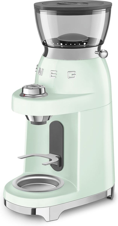 SMEG CGF03PGEU 50's Style Koffiemolen - Pastelgroen 5