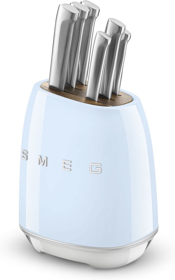 SMEG KBSF02PB 50's Style Messenblok - Pastel Blauw 3