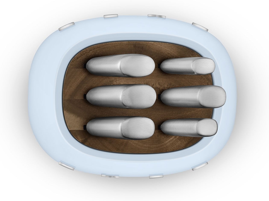 SMEG KBSF02PB 50's Style Messenblok - Pastel Blauw 6