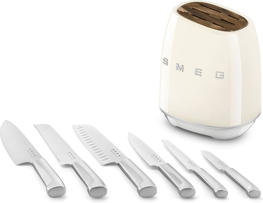 SMEG KBSF02CR 50's Style Messenblok - Creme 5