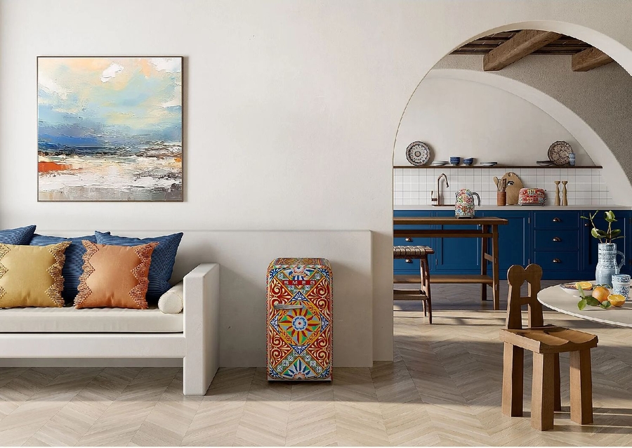 SMEG X DOLCE & GABBANA FAB5RDGC6 50's Style Koelkast  4