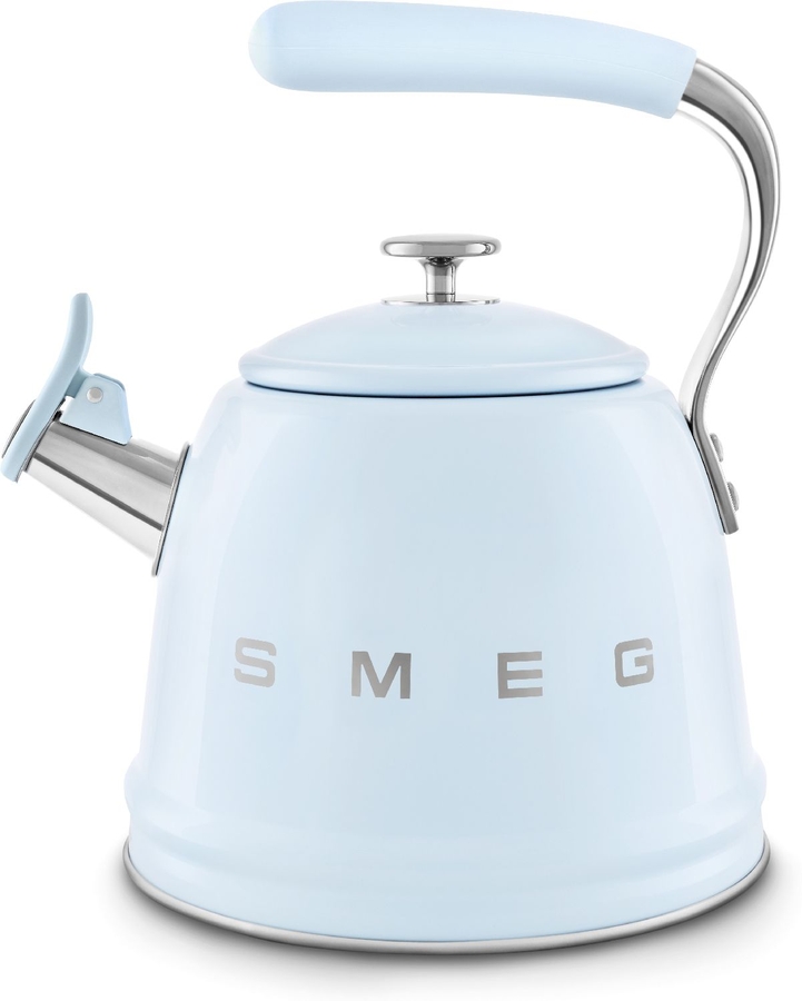 SMEG WKF01PB 50's Style Fluitketel - Pastel Blauw  1