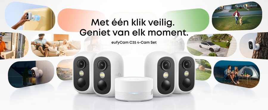 eufyCam C35 4-Cam Kit + HomeBase Mini  2