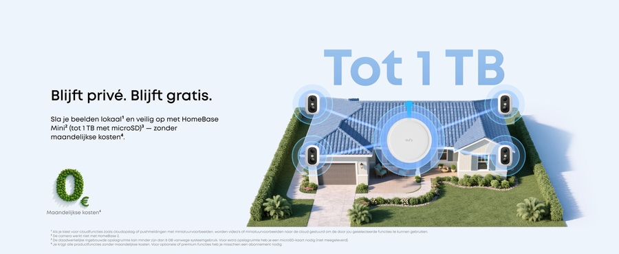 eufyCam C35 4-Cam Kit + HomeBase Mini  9