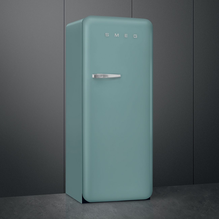 SMEG FAB28RDEG6 50's Style Koelkast - Matte Collectie - Emerald Green 2