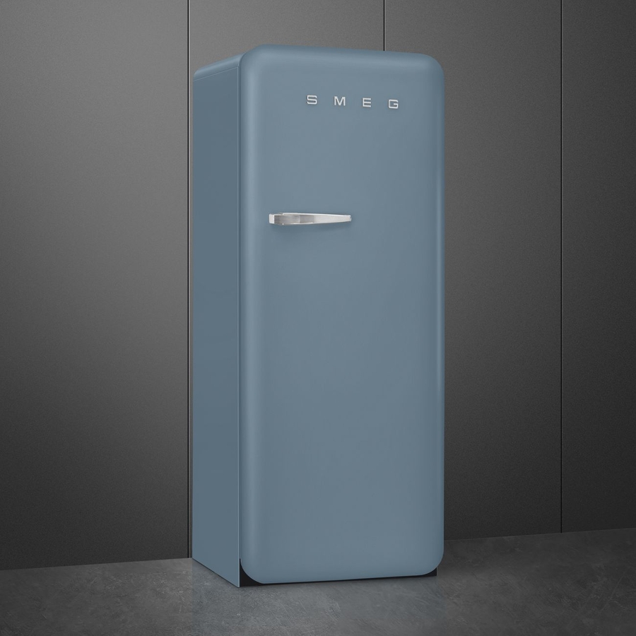 SMEG FAB28RDSB6 50's Style Koelkast Matte Collectie - Storm Blue 2