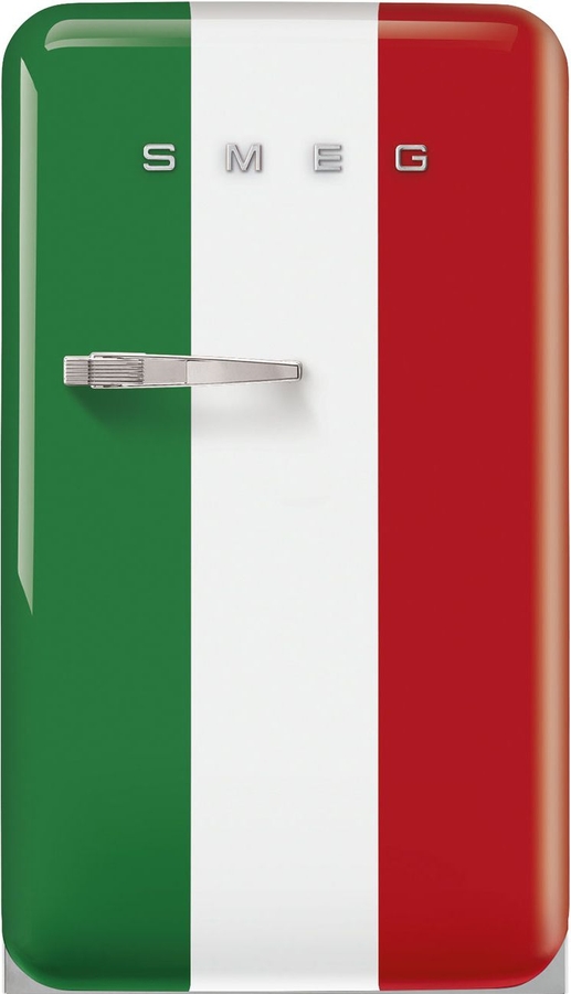 SMEG FAB10HRDIT5 50's Style Koelkast - Italiaanse Vlag 1