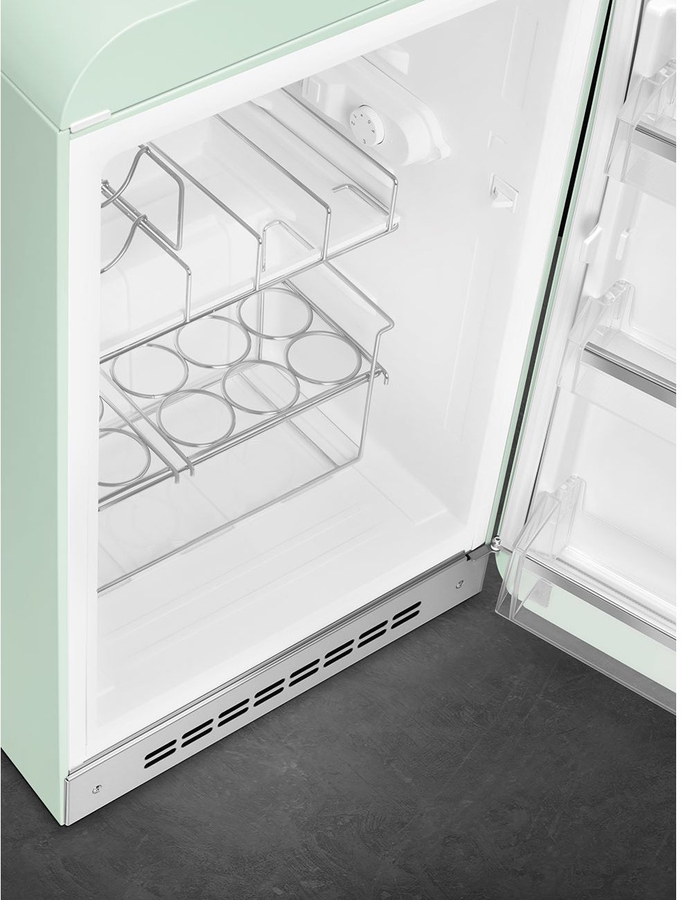 SMEG FAB10HRPG6 50's Style Koelkast - Watergroen 8