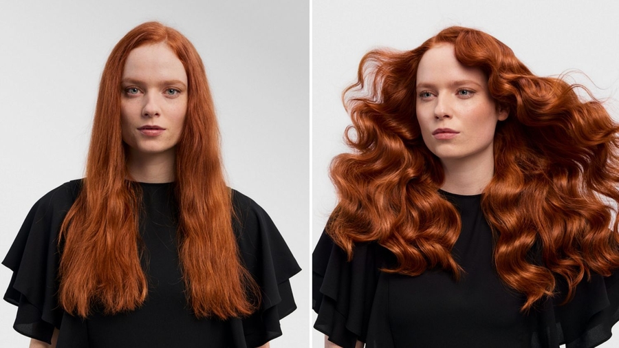 Dyson Airwrap ID Straight & Wavy - Red Velvet  7