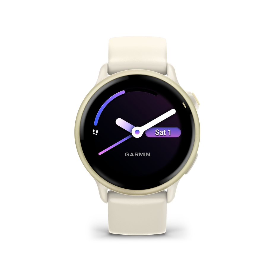 Garmin vívoactive® 6, Lunar Gold met Bone band 2