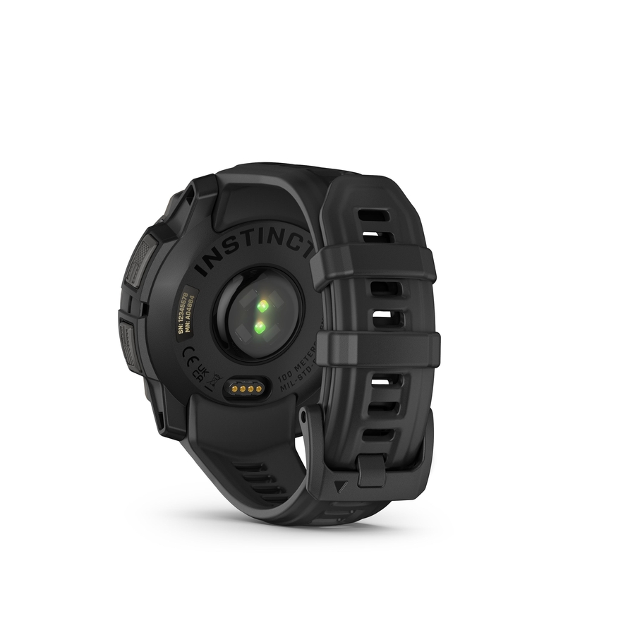 Garmin Instinct 3 – 45 mm AMOLED Zwart met zwarte band 2