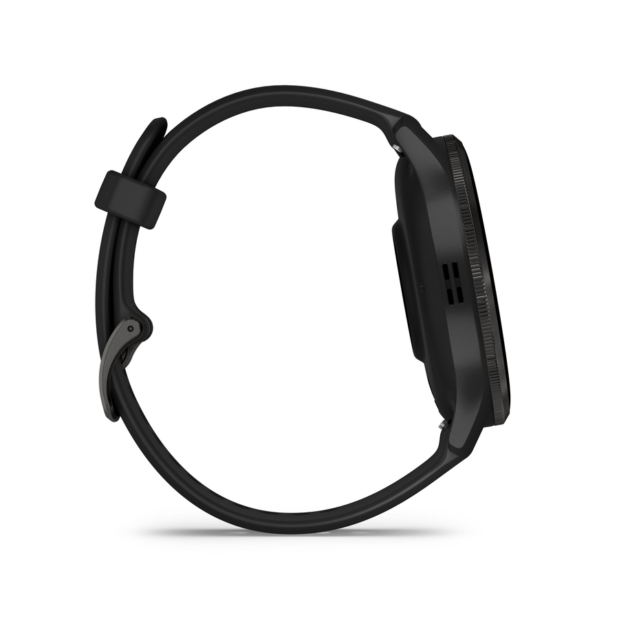 Garmin Venu® 3, Slate rand van roestvrij staal met zwarte behuizing en siliconen band 7