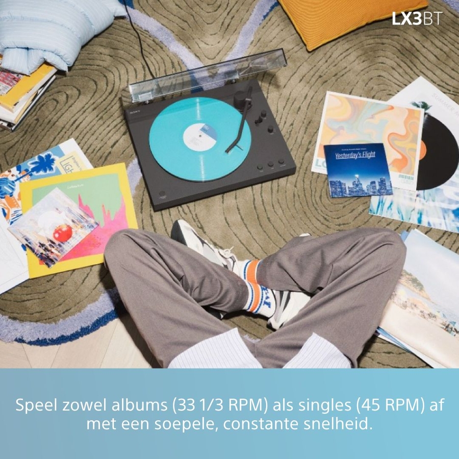 Sony PS -LX3BT Platenspeler met Bluetooth 6