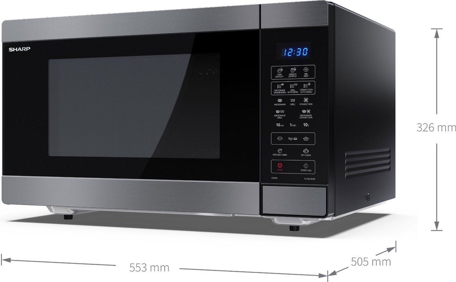 Sharp YC-MC422AE-SB Combimagnetron 6