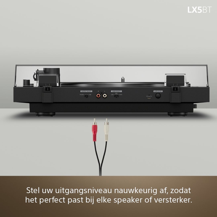 Sony PS-LX5BT Premium platenspeler met Bluetooth 7