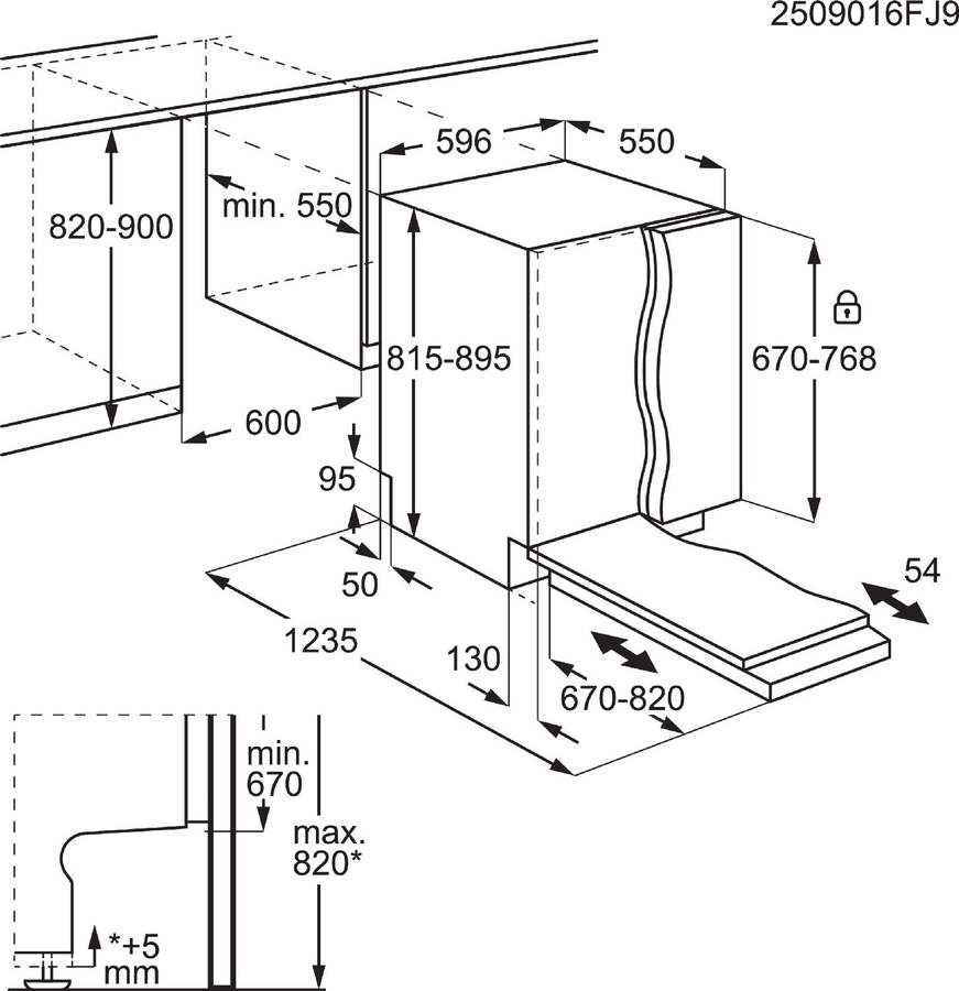 AEG GI8212C2SN 8000 CleaningPerformance Inbouw Vaatwasser  2