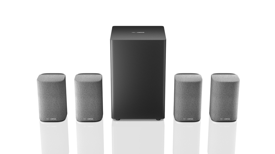 Loewe We. BOOST 4.1.2 draadloos Dolby Atmos homecinema‑systeem 1