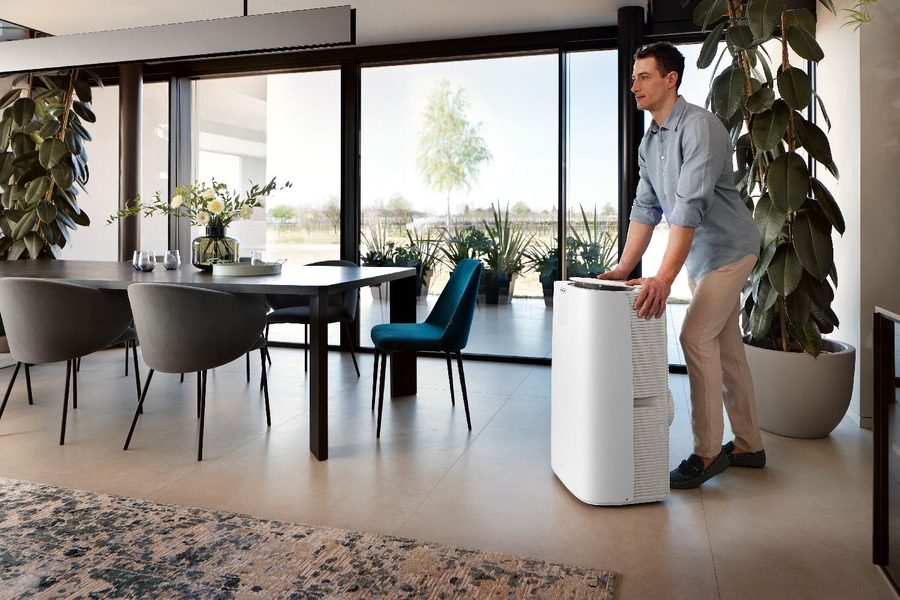 DeLonghi PACAP98GENTLEJET Pinguino GentleJet Mobiele Airco 10