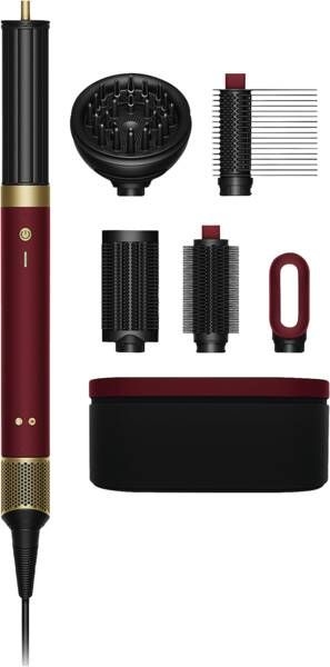 Dyson Airwrap Co-anda2x Multistyler en Föhn Curly & Coily - Red Velvet Goud 1