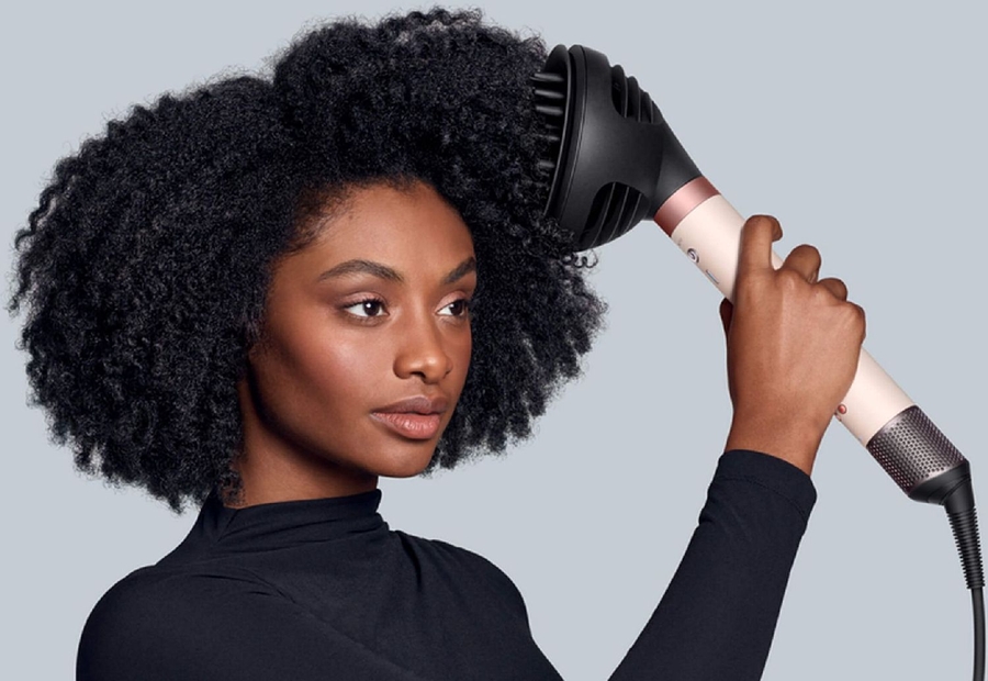 Dyson Airwrap Co-anda2x Multistyler en Föhn Curly & Coily - Red Velvet Goud 7
