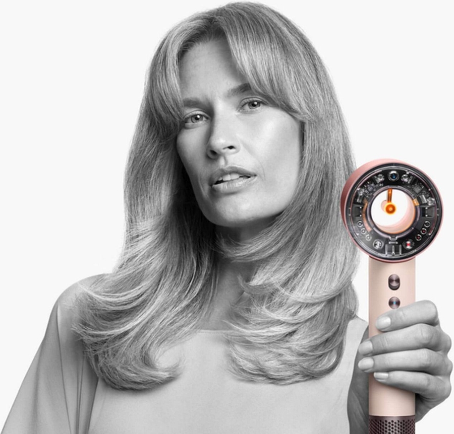Dyson Supersonic Nural Föhn - Red Velvet/Goud 3