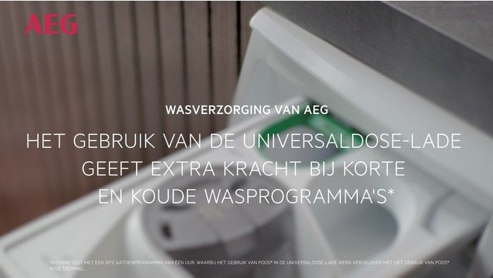 AEG LR7606UDS4 7000 ProSteam UniversalDose Wasmachine 6