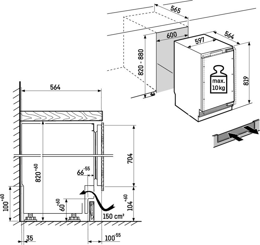 Liebherr UWpri 3672-20 Vinidor Selection Wijnkoelkast 2