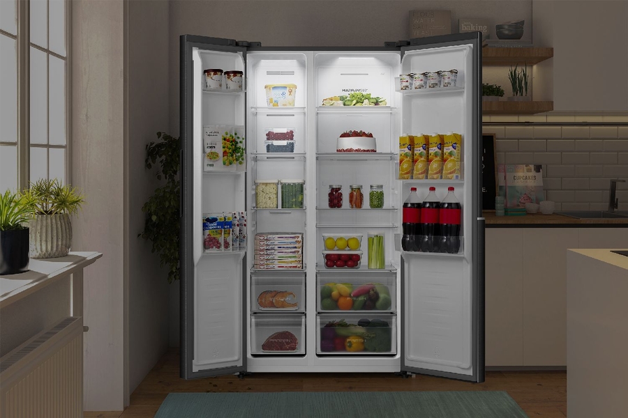 ETNA AKV5178ZWA Amerikaanse Koelkast 7