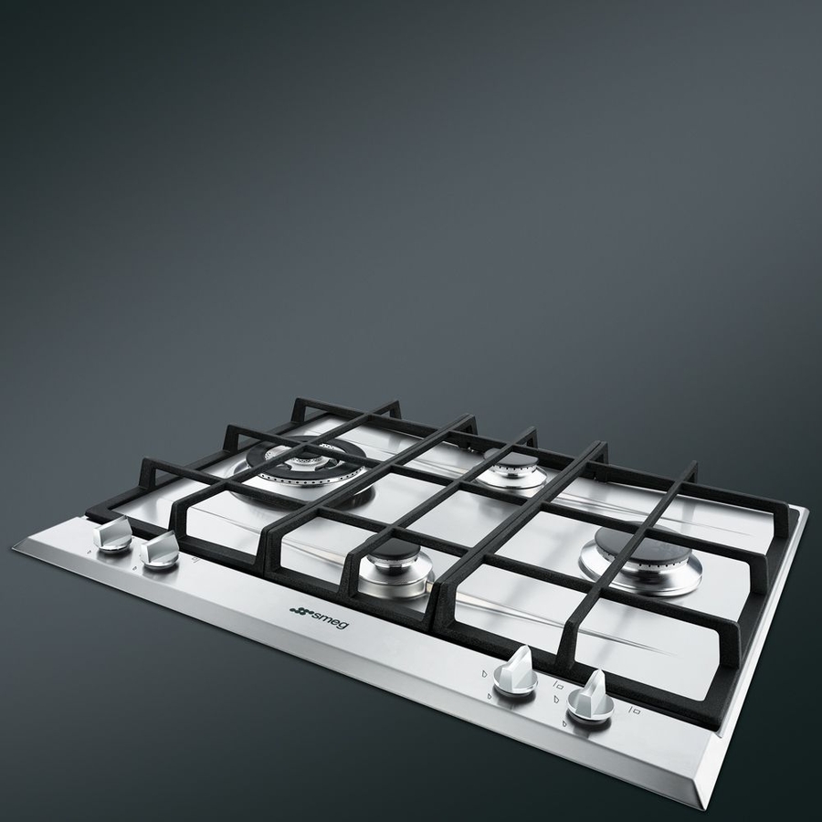 SMEG P261XGHNLK Inbouw Gas Kookplaat 4