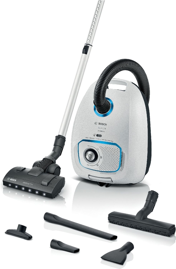 BOSCH BGL41SIL1L Serie 4 ProSilence Stofzuiger met Zak - Wit 1
