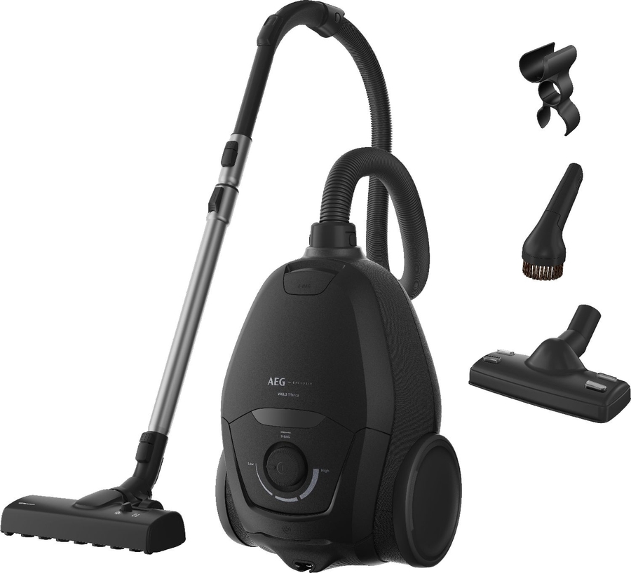 AEG VX83-A2EPP Stofzuiger met Zak - Ebony Black  2