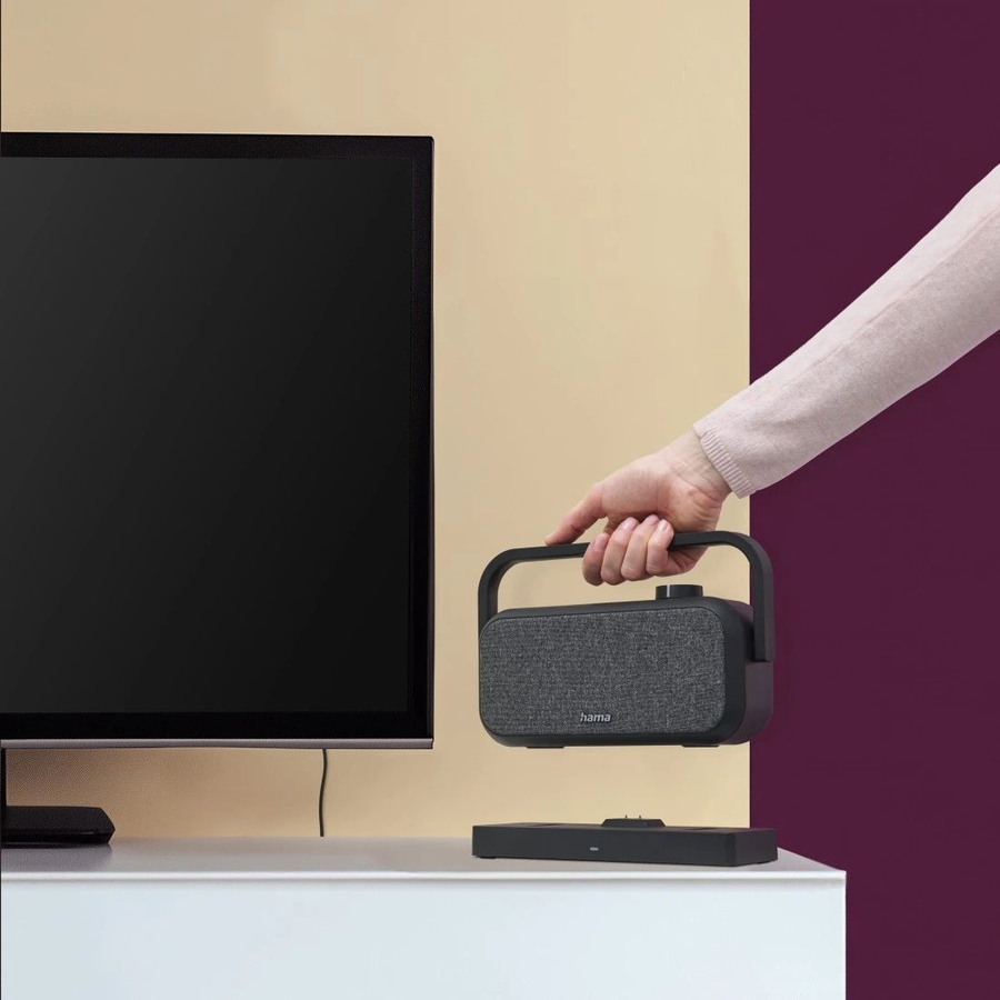 Hama Draagbare TV‑luidspreker met 2,4 GHz station & Bluetooth 10