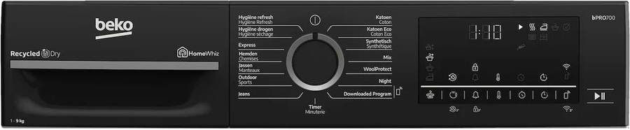 Beko BM3T3924W RecycledDry Warmtepompdroger 5