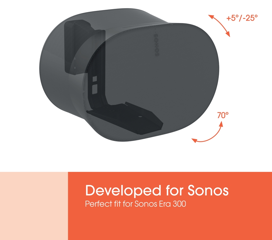Vogel’s SWM 4023 Wandbeugel voor Sonos Era 300 Zwart 9