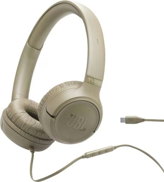 JBL Tune 530C On‑Ear Koptelefoon Beige 1
