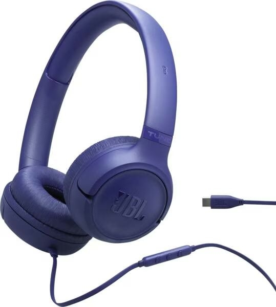 JBL Tune 530C On‑Ear Koptelefoon Blauw 1